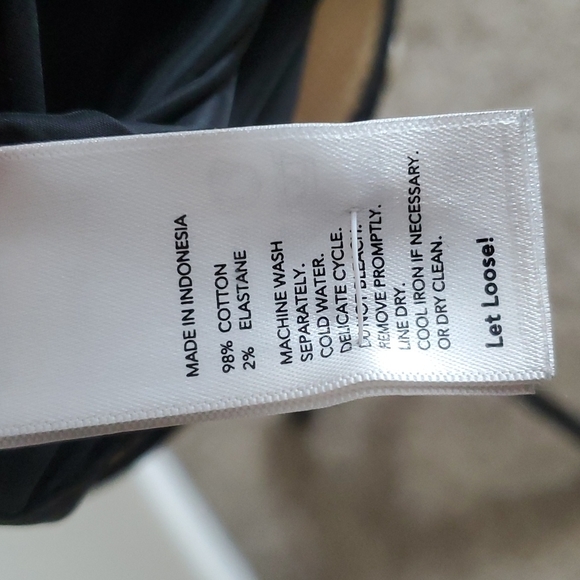 Kate Spade Saturday Black and White Paint Splatter Polka Dot Dress Size 6 - Picture 7 of 8